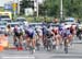 Numainville unclips her right foot  		CREDITS:   		TITLE: National Road Championships  		COPYRIGHT: ROB JONES/CANADIAN CYCLIST.COM