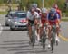 The decisive group with 20 km to go  		CREDITS:   		TITLE: UCI Nations Cup-Ville de Saguenay