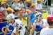 Ryder Hesjedal finishes  		CREDITS:   		TITLE: Tour de France, 2009  		COPYRIGHT: � Tom Evans 2009