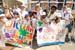 Schoolkids enjoy the Tour  		CREDITS:   		TITLE: Tour de France, 2009  		COPYRIGHT: � Tom Evans 2009