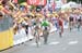 Cavendish and Hushovd sprint  		CREDITS:   		TITLE: Tour de France, 2009  		COPYRIGHT: � Tom Evans 2009