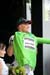 Thor Hushovd donning another green jersey  		CREDITS:   		TITLE: Tour de France, 2009  		COPYRIGHT: � Tom Evans 2009