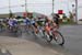 Emma Pooley (Cervelo Test Team) leads through a corner  		CREDITS:   		TITLE: Tour of Grand Montreal  		COPYRIGHT: CJ Farquharson