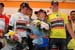 Armstrong, Pooley and Bruins - Cervelo Test Team together on the podium  		CREDITS:   		TITLE:   		COPYRIGHT: CJ Farquharson     2009�         All rights retained - no copying, printing or other manipulation, editing or processing permitt