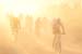 GREYTON, SOUTH AFRICA - early morning dusty fireroads during stage five of the Absa Cape Epic Mountain Bike Stage Race held between Greyton and Oak Valley ( Elgin / Grabouw ) on the 26 March 2009 in the Western Cape, South Africa..Photo by Sven Martin  /S