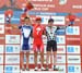 U23 podium  		CREDITS:   		TITLE: Madrid World Cup XC  		COPYRIGHT: ROB JONES/CANADIAN CYCLIST.COM