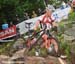 Max Plaxton hot foots it down the rocks after crashing up top  		CREDITS: Rob Jones  		TITLE: Mont Ste Anne World Cup  		COPYRIGHT: ROB JONES/CANADIAN CYCLIST.COM