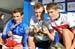Alexis Vuillermoz (France), Burry Stander (South Africa), Thomas Litscher (Switzerland)  		CREDITS:   		TITLE: MTB World Championships Canberra Australia  		COPYRIGHT: ROB JONES/CANADIAN CYCLIST.COM