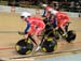 Britain sent a young squad, who qualified third