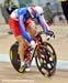 Sireau comes by Perkins on ride 1 of the bronze final