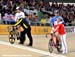 Perkins and Sireau line up for the bronze final