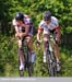 Nic Hamilton passes his minute man  		CREDITS: Rob Jones  		TITLE: Grand Prix de Beauce  		COPYRIGHT: CANADIANCYCLIST