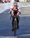 Stafford was lapped on the last lap, after losing ground with a crash early in the race  		CREDITS: Rob Jones  		TITLE: Cyclo-cross World Championships  		COPYRIGHT: ROB JONES/CANADIAN CYCLIST.COM