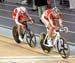 Alex Rasmussen and Kazuhiro Mori were the first two riders to lap the field  		CREDITS: Rob Jones  		TITLE: 2010 Track World Championships Copenhagen, Denmark  		COPYRIGHT: Rob Jones/CANADIANCYCLIST
