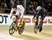 Bauge and Sireau in the semi finals  		CREDITS: Rob Jones  		TITLE: 2010 Track World Championships Copenhagen, Denmark  		COPYRIGHT: Rob Jones/CANADIANCYCLIST