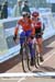 Sanne Van Paassen (Netherlands) and Jasmin Achermann (Switzerland) 		CREDITS: Rob Jones 		TITLE: 2011 CycloCross World Championships 		COPYRIGHT: Rob Jones/Canadiancyclist.com