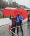 The West family braved the elements to cheer on daughter Ruby 		CREDITS:  		TITLE: 2016 Cyclocross World Championships, Zolder Belgium 		COPYRIGHT: Rob Jones/www.canadiancyclist.com 2016 -copyright -All rights retained - no use permitted without prior, wr