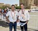 A couple of Canadians with the UCI - Vincent Jourdain and Matthew Knight 		CREDITS:  		TITLE: 2016 Road World Championships, Doha, Qatar 		COPYRIGHT: Rob Jones/www.canadiancyclist.com 2016 -copyright -All rights retained - no use permitted without prior; 