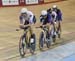 Second place men 		CREDITS:  		TITLE: 2016 National Track Championships - Master Team Pursuit 		COPYRIGHT: Rob Jones/www.canadiancyclist.com 2016 -copyright -All rights retained - no use permitted without prior; written permission