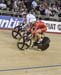 SemiFinals: Tianshi Zhong (China) vs Kristina Vogel (Germany) 		CREDITS:  		TITLE: 2016 Track World Championships, London UK 		COPYRIGHT: Rob Jones/www.canadiancyclist.com 2016 -copyright -All rights retained - no use permitted without prior, written perm