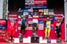 Final World Cup podium: Minnaar, Hart, Gwinn, Brosnan, Fearon 		CREDITS:  		TITLE: UCI MTB World Cup, Valnord, Andorra.  		COPYRIGHT: Sven Martin 2016
