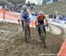 Eva Lechner (Italy) and Lucinda Brand (Netherlands) 		CREDITS:  		TITLE: 2017 Cyclocross World Championships 		COPYRIGHT: Rob Jones/www.canadiancyclist.com 2017 -copyright -All rights retained - no use permitted without prior; written permission
