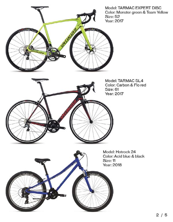 specialized bicycles canada