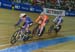 Hammer leading Wild and Duehring 		CREDITS:  		TITLE: 2017 Track World Championships 		COPYRIGHT: Rob Jones/www.canadiancyclist.com 2017 -copyright -All rights retained - no use permitted without prior; written permission