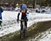 Mical Dyck (BC) Naked Factory Racing 		CREDITS:  		TITLE: 2018 Canadian Cyclo-cross Championships 		COPYRIGHT: Rob Jones/www.canadiancyclist.com 2018 -copyright -All rights retained - no use permitted without prior, written permission
