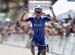 Katie Hall (UnitedHealthCare Pro Cycling Team) crosses the finish line to win Stage 2  		CREDITS:  		TITLE: 775137857ES004_Amgen_Tour_o 		COPYRIGHT: 2018 Getty Images
