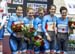 Women Team Pursuit, Bronze medalists 		CREDITS:  		TITLE:  		COPYRIGHT: Guy Swarbrick/TLP 2018