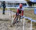 Peter Disera going sideways in the sand 		CREDITS:  		TITLE: 2018 Pan American Continental Cyclo-cross Championships 		COPYRIGHT: Rob Jones/www.canadiancyclist.com 2018 -copyright -All rights retained - no use permitted without prior, written permission