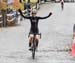 Lisa Holmgren wins 		CREDITS:  		TITLE: 2018 Pan Am Masters CX Championships 		COPYRIGHT: Robert Jones/CanadianCyclist.com, all rights retained