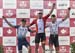 U23 podium: Noah Simms, Ed Walsh, Connor Toppings 		CREDITS:  		TITLE: Canadian Road National Championships - RR 		COPYRIGHT: Rob Jones/www.canadiancyclist.com 2018 -copyright -All rights retained - no use permitted without prior; written permission