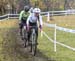 JW: Kelly Lawson (Hardwood Next Wave) leading Nicole Bradbury (NCCH Elite p/b MGCC) 		CREDITS:  		TITLE: 2019 Cyclocross National Championships 		COPYRIGHT: Rob Jones/www.canadiancyclist.com 2019 -copyright -All rights retained - no use permitted without 