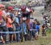 Haley Smith chases back after a flat 		CREDITS:  		TITLE: World Cup Lenzerheide, 2019 		COPYRIGHT: Rob Jones/www.canadiancyclist.com 2019 -copyright -All rights retained - no use permitted without prior, written permission