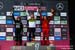 Junior Women podium 		CREDITS:  		TITLE: Maribor DH World Cup 		COPYRIGHT: Fraser Britton