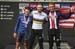 Alessio Martinelli, Quinn Simmons, Magnus Sheffield 		CREDITS:  		TITLE: 2019 Road World Championships 		COPYRIGHT: BART HAZEN