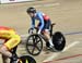 1/16 Heat: Tania Calvo Barbero (Spain) vs Lauriane Genest (Canada) 		CREDITS:  		TITLE: 2019 Track World Championships, Poland 		COPYRIGHT: Rob Jones/www.canadiancyclist.com 2019 -copyright -All rights retained - no use permitted without prior, written pe