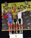 Florenz Knauer (Team Baier Lanshut) 2nd,  Svein Tuft (Orica-GreenEDGE) 1st, Tommy Nankervis (realcyclist.com) 3rd 		CREDITS:  		TITLE:  		COPYRIGHT: copyright - Greg Descantes