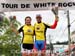 2012 BC Superweek overall champions Joanie Caron (Colavita-espnW Pro Cycling) and Florenz Knauer (Team Baier Lanshut) 		CREDITS:  		TITLE:  		COPYRIGHT: Greg Descantes
