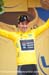 Cancellara  on the podium 		CREDITS:  		TITLE: 2012 Tour de France 		COPYRIGHT: © CanadianCyclist.com 2012