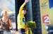 Froome on the podium 		CREDITS:  		TITLE: 2013 Tour de France 		COPYRIGHT: © Casey B. Gibson 2013