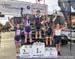 Podium: Emily Flynn, Ellen Watters, Jamie Gilgen,  Irena Ossola, Sarah Anne Rasmussen 		CREDITS:  		TITLE:  		COPYRIGHT: Rob Jones/www.canadiancyclist.com 2015 -copyright -All rights retained - no use permitted without prior, written permission