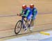 Da Rosa/De Rezende (Brazil) set the 4th fastest time in qualifying 		CREDITS:  		TITLE: 2015 Para Pan Am track Cycling 		COPYRIGHT: Rob Jones/www.canadiancyclist.com 2015 -copyright -All rights retained - no use permitted without prior, written permission