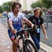 Peter Sagan doing his signature wheeley, post race 		CREDITS:  		TITLE:  		COPYRIGHT: Sportfoto Photoagency 2003-2015