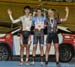 Podium: Ryo Chikatani, Jay Lamouroux, Zachary Kovalcik 		CREDITS:  		TITLE: 2016 Milton Challenge - Men Points Race 		COPYRIGHT: Rob Jones/www.canadiancyclist.com 2016 -copyright -All rights retained - no use permitted without prior; written permission