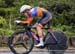 Anna Van der Breggen in the womens time trial at the 2016 Olympic Games 		CREDITS: Watson 		TITLE: DSC_1388.JPG 		COPYRIGHT: