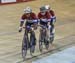 Second place women 		CREDITS:  		TITLE: 2016 National Track Championships - Master Team Pursuit 		COPYRIGHT: Rob Jones/www.canadiancyclist.com 2016 -copyright -All rights retained - no use permitted without prior; written permission