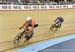 Hoogland beats Pervis easily 		CREDITS:  		TITLE: 2016 Track World Championships, London UK 		COPYRIGHT: Rob Jones/www.canadiancyclist.com 2016 -copyright -All rights retained - no use permitted without prior, written permission